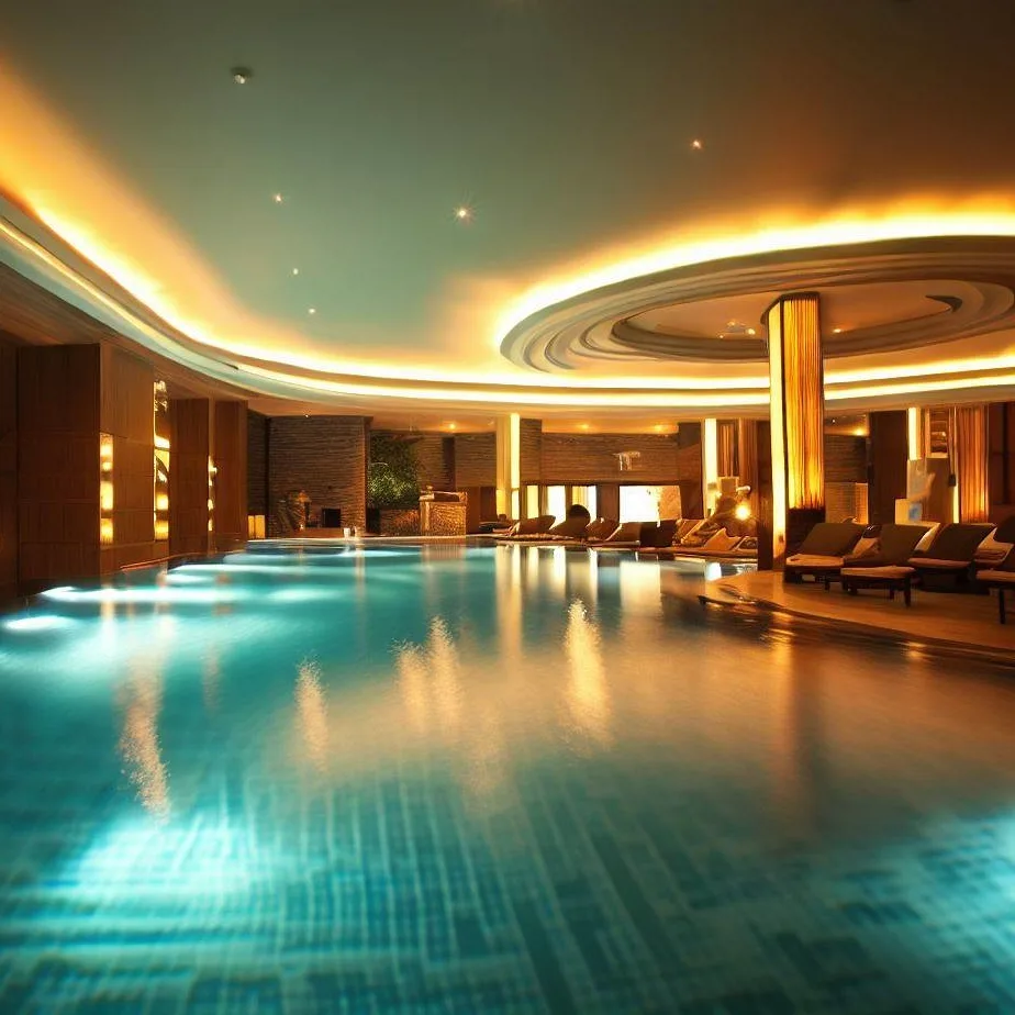 Hotel cu piscină interioară