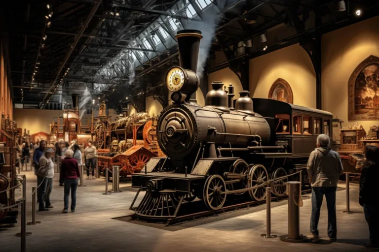 Cel mai mare muzeu de locomotive cu abur din europa